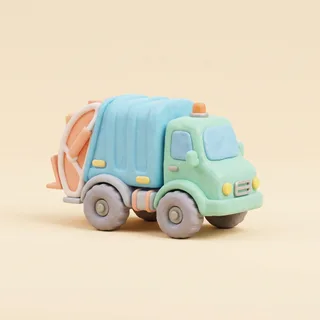 Garbage truck: personalized children's story