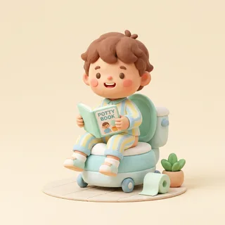 Potty training: personalized children's story