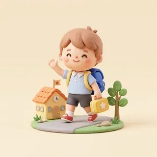First day of school personalized story